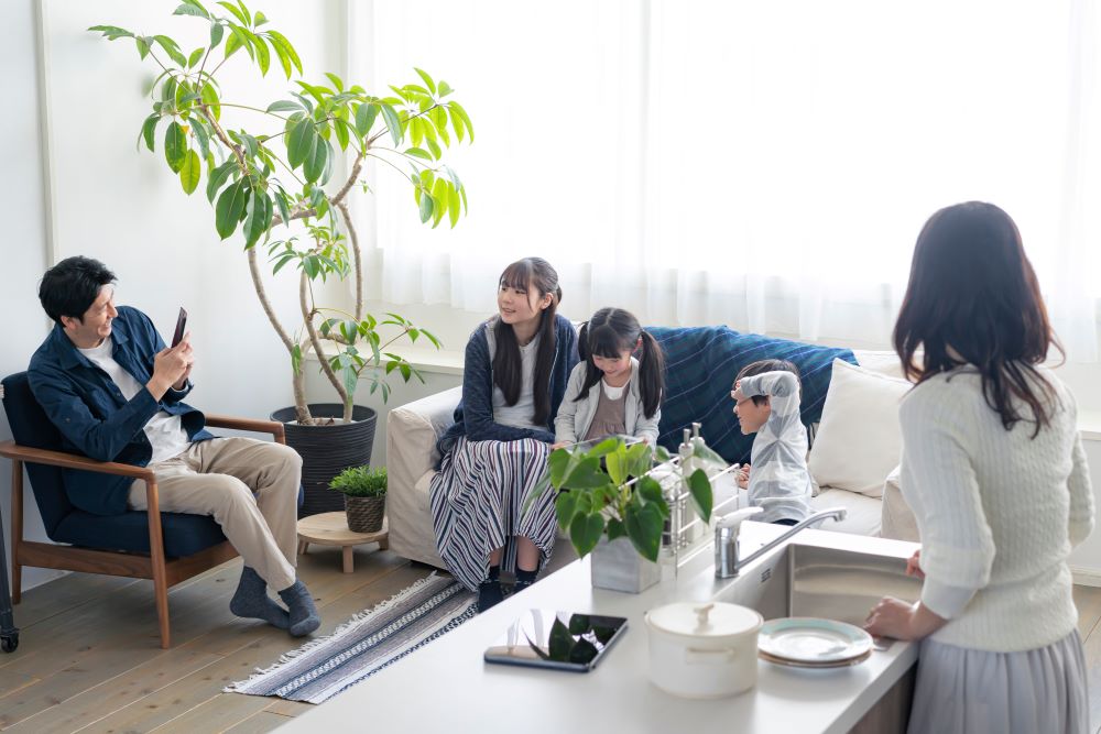 会話が弾む!家族団欒しやすいリビングの作り方とは?のアイキャッチ